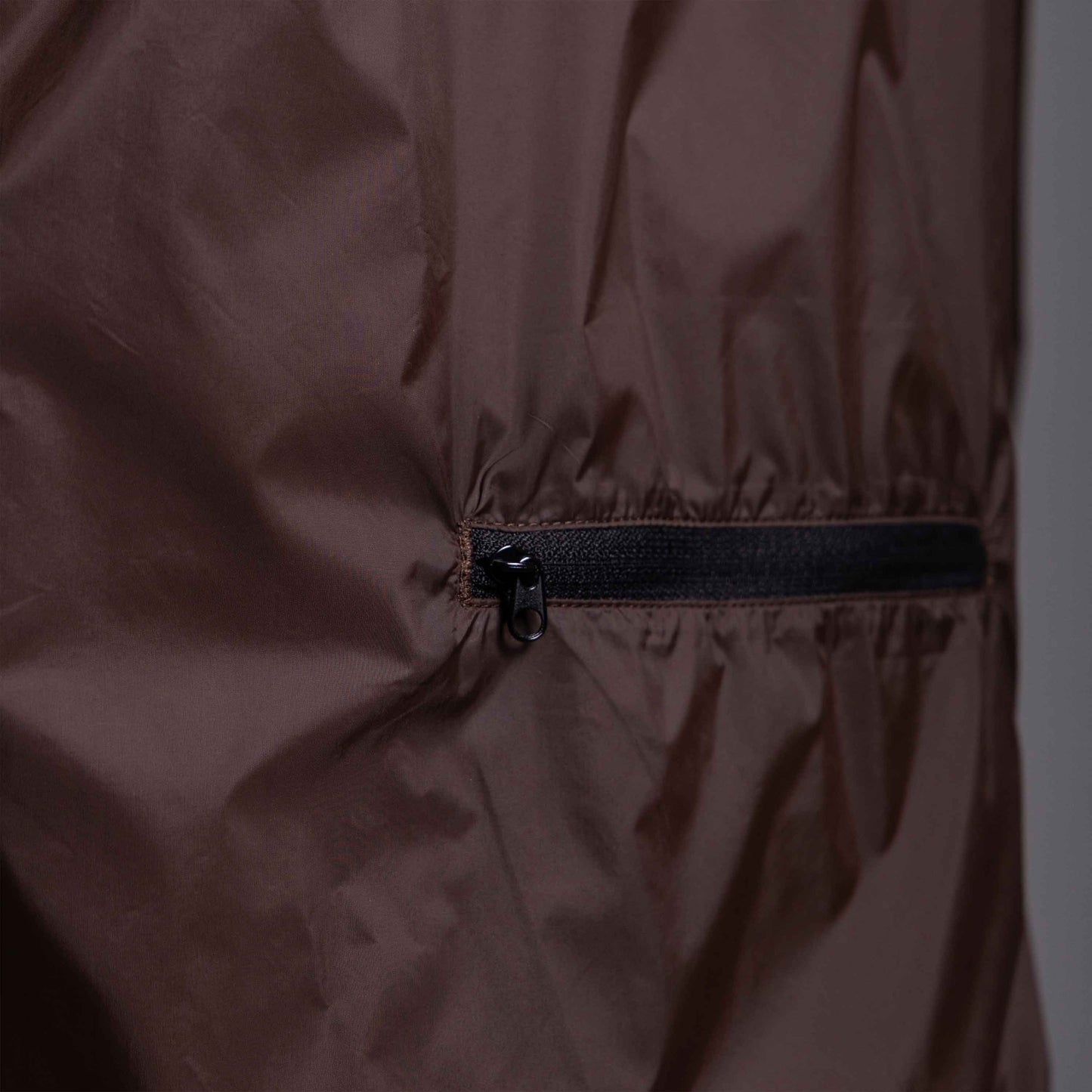 Jaqueta Corta Vento Masculina - Marrom