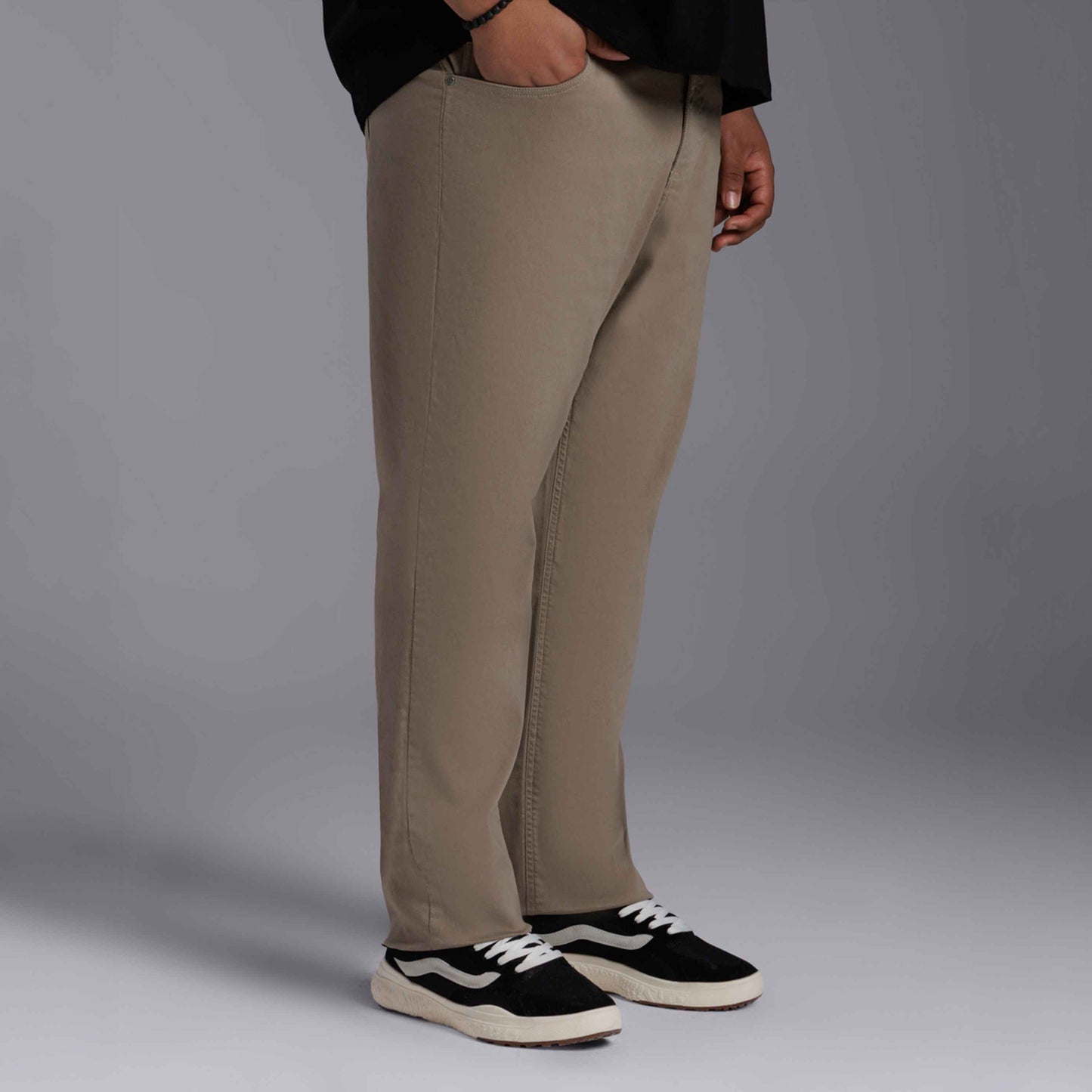 Calça Tech Flex Five Pockets Plus Masculina - Verde Orvalho