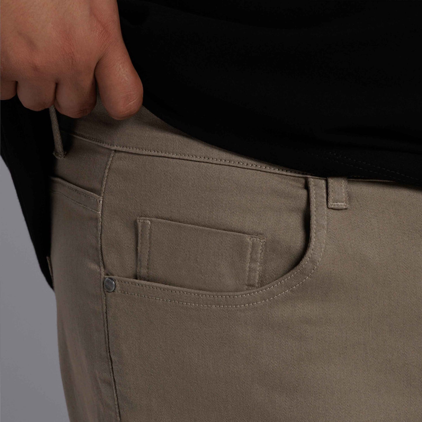 Calça Tech Flex Five Pockets Plus Masculina - Verde Orvalho