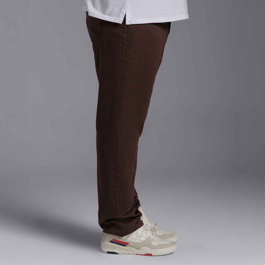 Calça Tech Flex Five Pockets Plus Masculina - Marrom