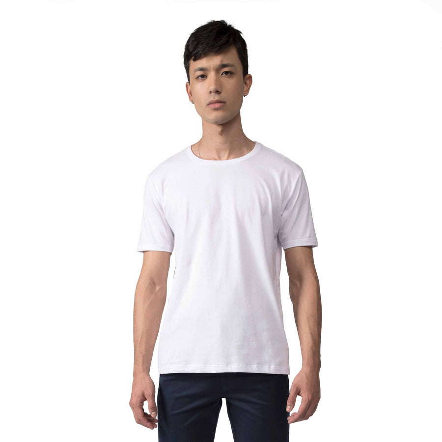 Tech T-Shirt Pima Masculina - Branco