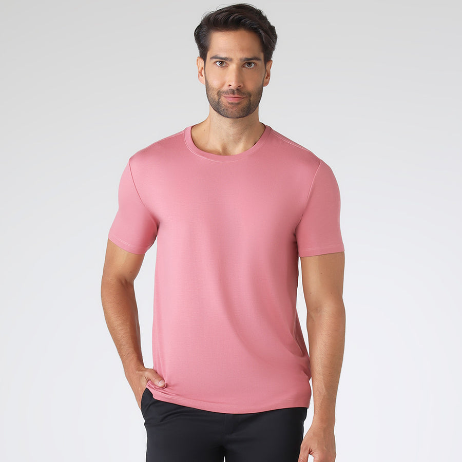 Tech T-Shirt Modal Masculina - Rose