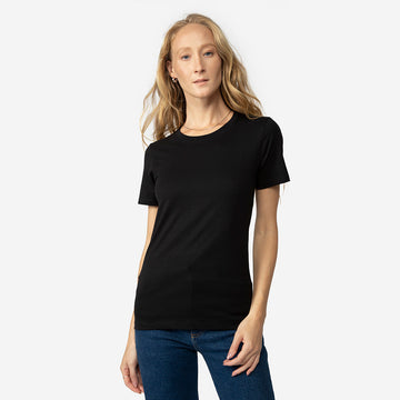 Tech T-Shirt Pima Feminina - Preto