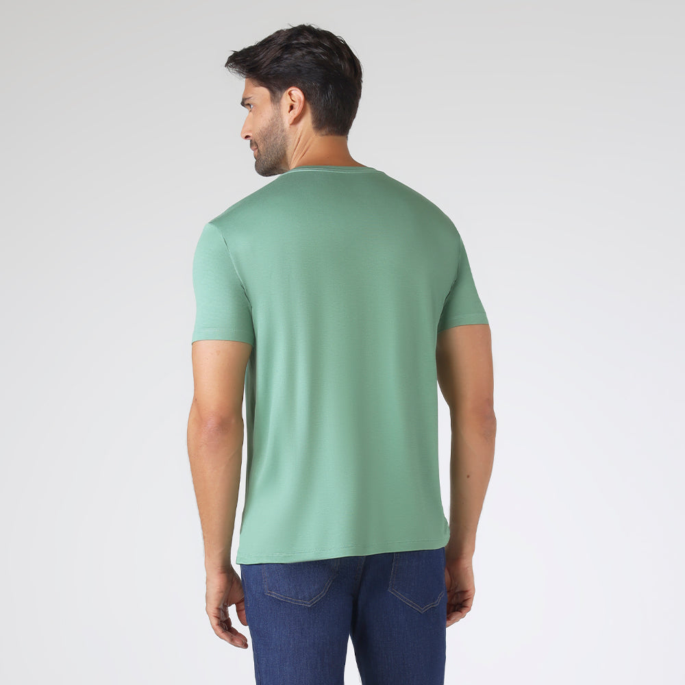 Tech T-Shirt Modal Premium Masculina | Basico.com - Verde Oliva