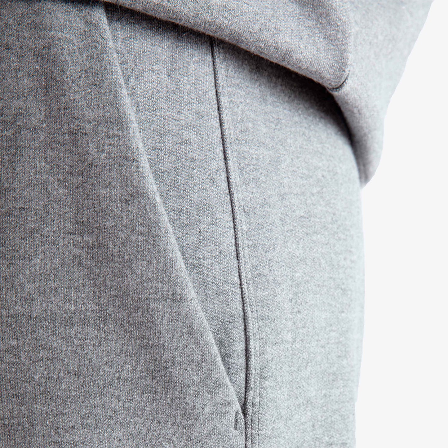 Calça Jogger Moletom Flanelado - Mescla Escuro