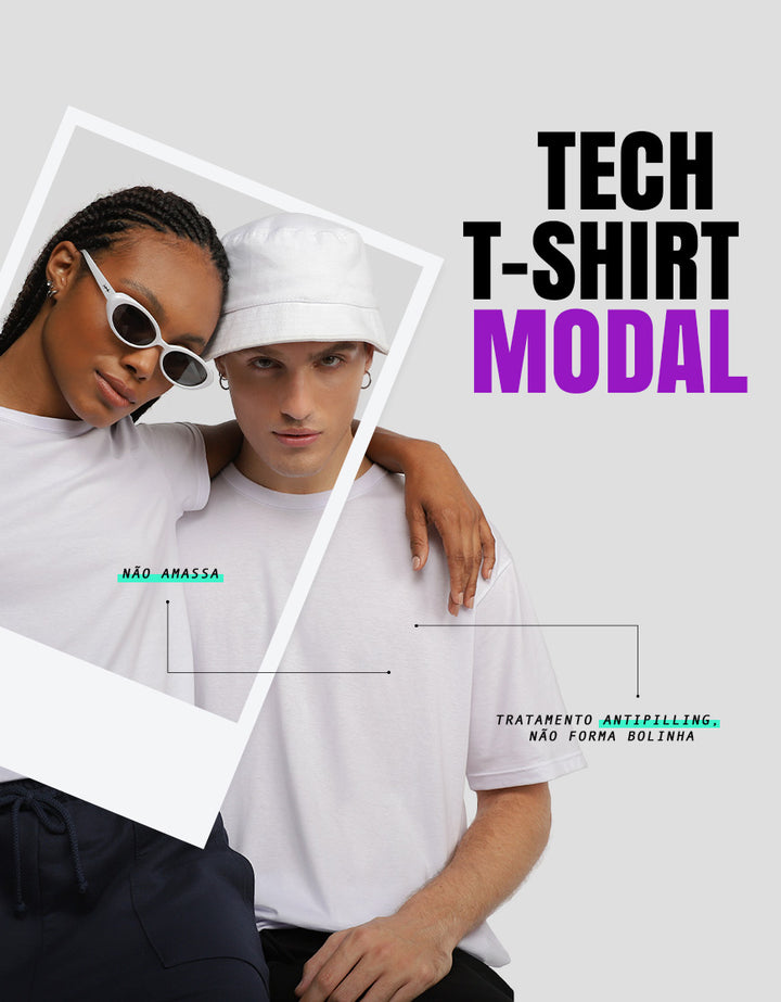 Tech T-shirt Modal – Basicamente