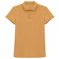 Camisa Polo Feminina - Amarelo Mostarda