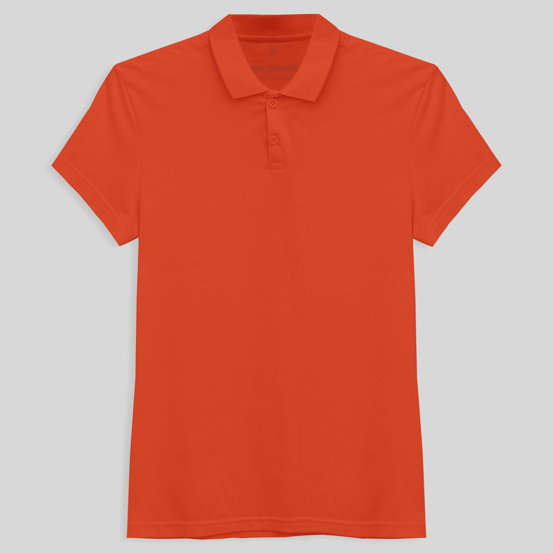 Camisa Polo Feminina - Laranja