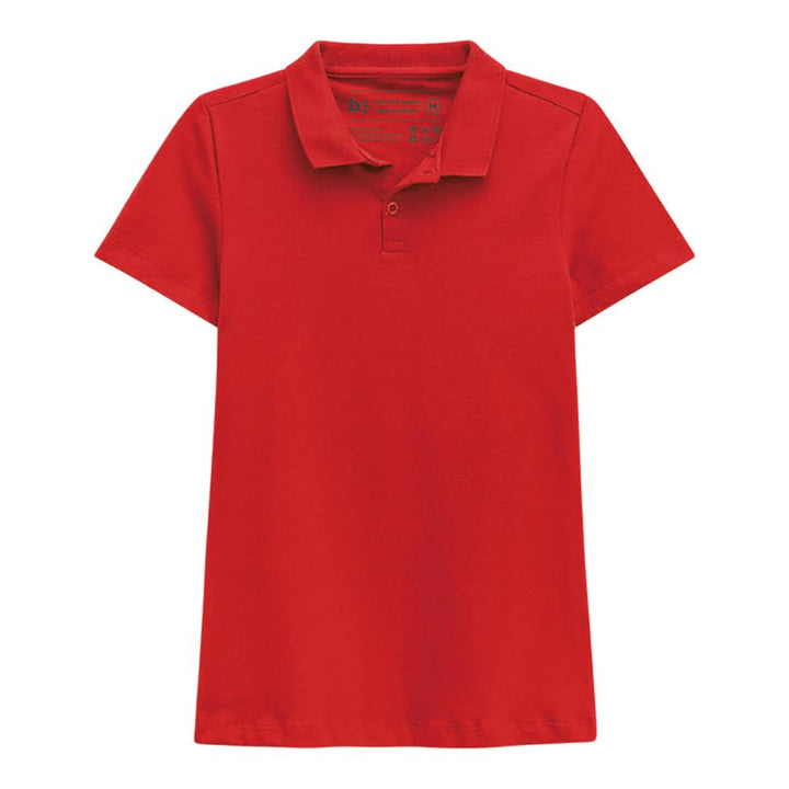 Camisa Polo Feminina - Vermelho Tomate