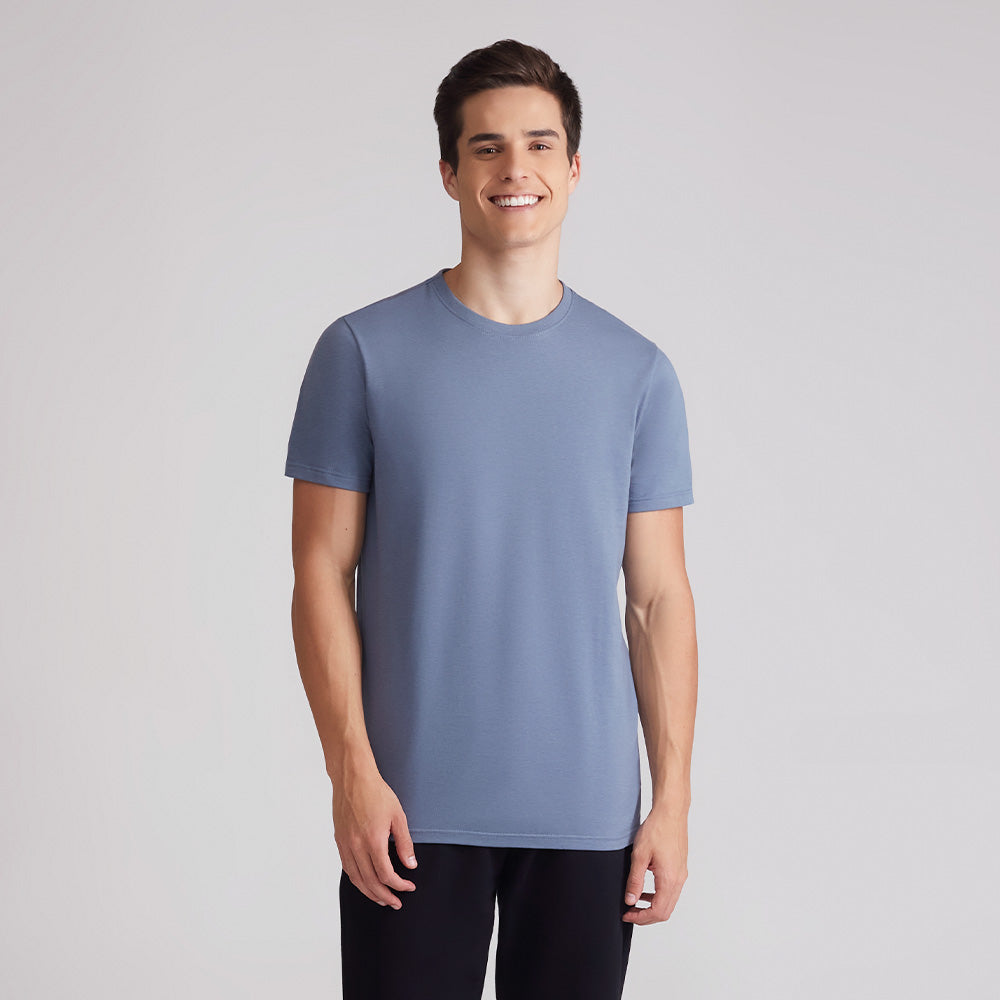 Camiseta Básica Masculina - Azul Cobalto