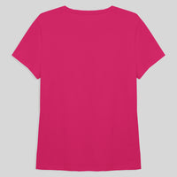 Camiseta Básica Feminina - Pink