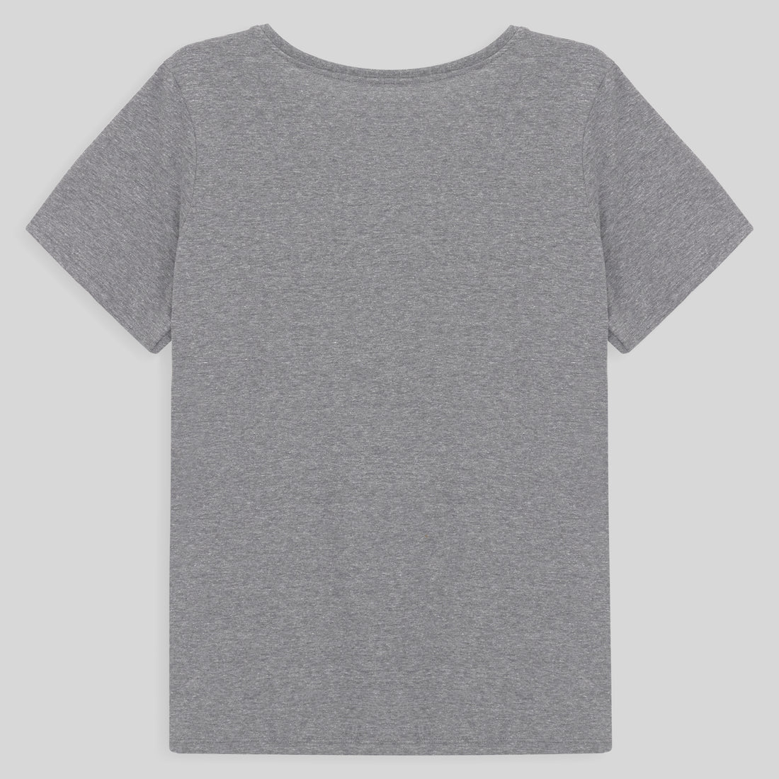 Camiseta Básica Feminina - Mescla Escuro – Basicamente
