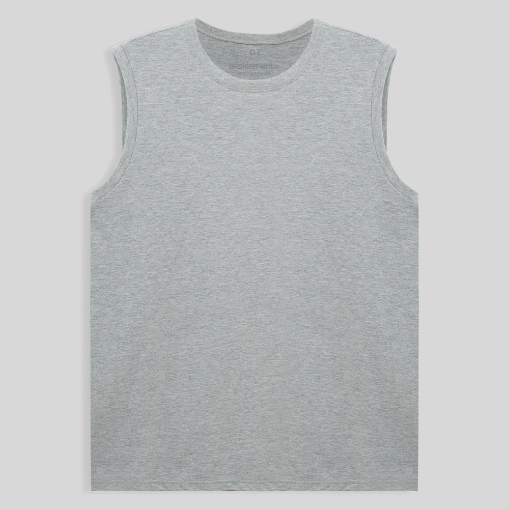 Regata Plus Masculina - Mescla Claro