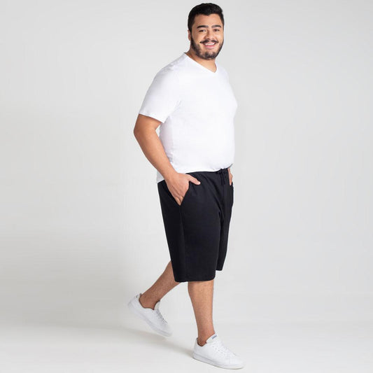 Bermuda Plus Masculina - Preto