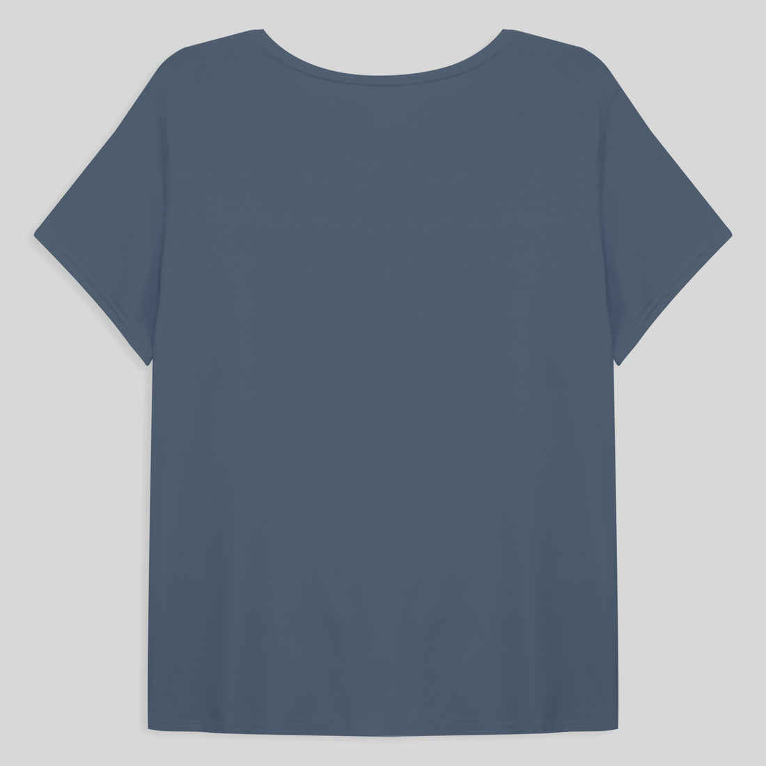 Tech T-Shirt Modal Plus Size Feminina - Azul Cobalto