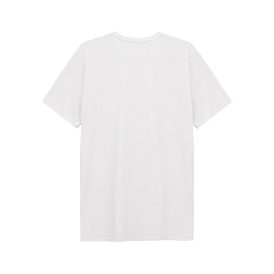 Tech T-Shirt Modal Gola V Masculina - Branco