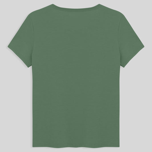 Tech T-Shirt Eco Gola C Feminina - Verde Oliva