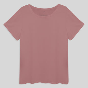 Tech T-Shirt Eco Gola C Plus Size Feminina - Rose