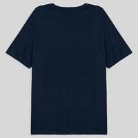 Tech T-Shirt Proteção UV Gola V Plus Size Masculina - Azul Marinho