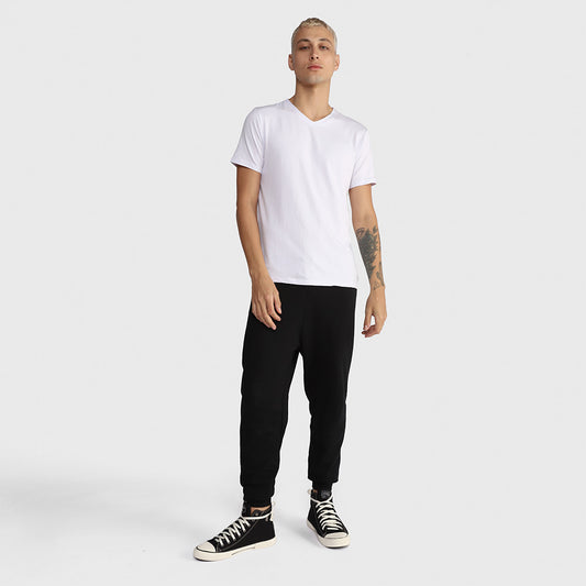 Tech T-Shirt Impermeável Gola V Masculina - Branco