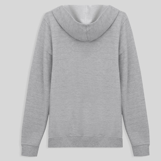 Jaqueta Capuz Plus Feminino - Mescla Claro