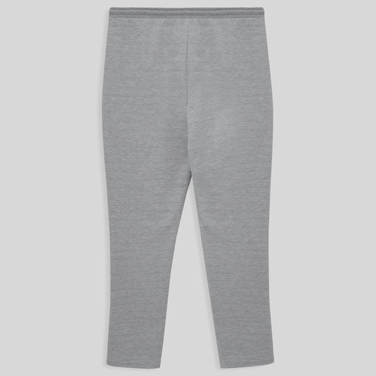 Calça Reta Plus Feminino - Mescla Claro