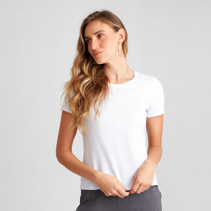 Camiseta Boxy Botonê Feminina - Branco