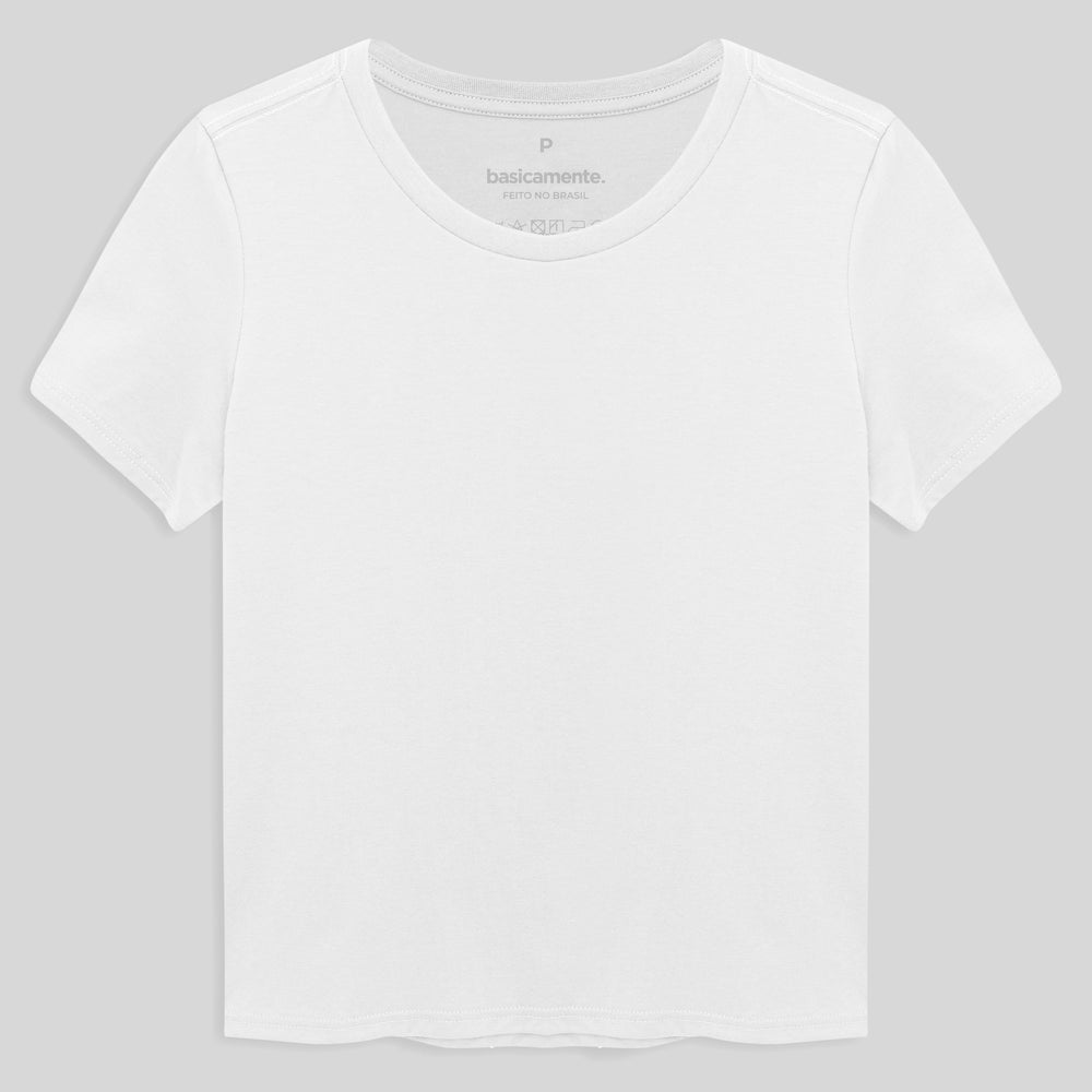 Blusa Cropped - Branco