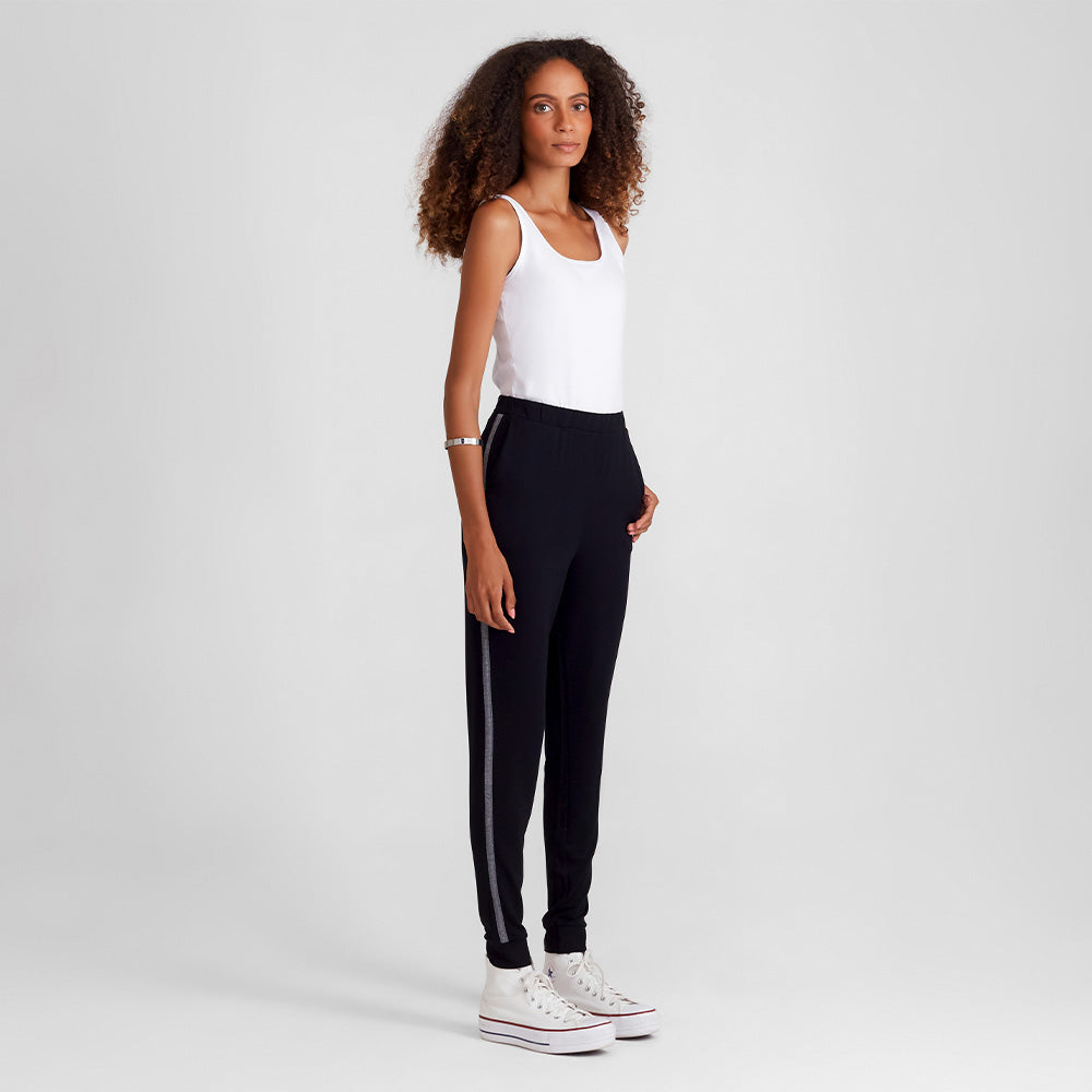 Calça Jogger Moletinho - Preto