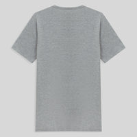 Camiseta Henley Algodão Premium Masculina - Mescla Claro