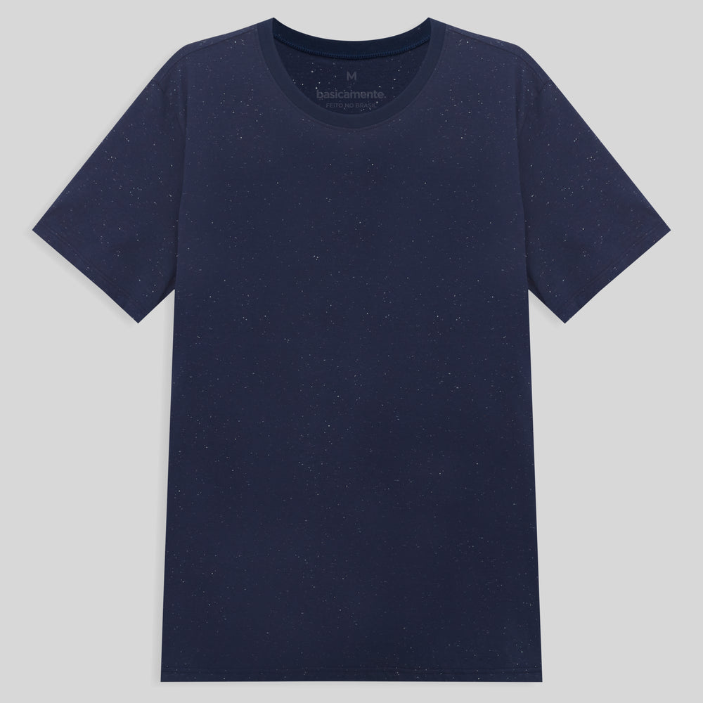 Camiseta Botonê Masculina - Azul Marinho