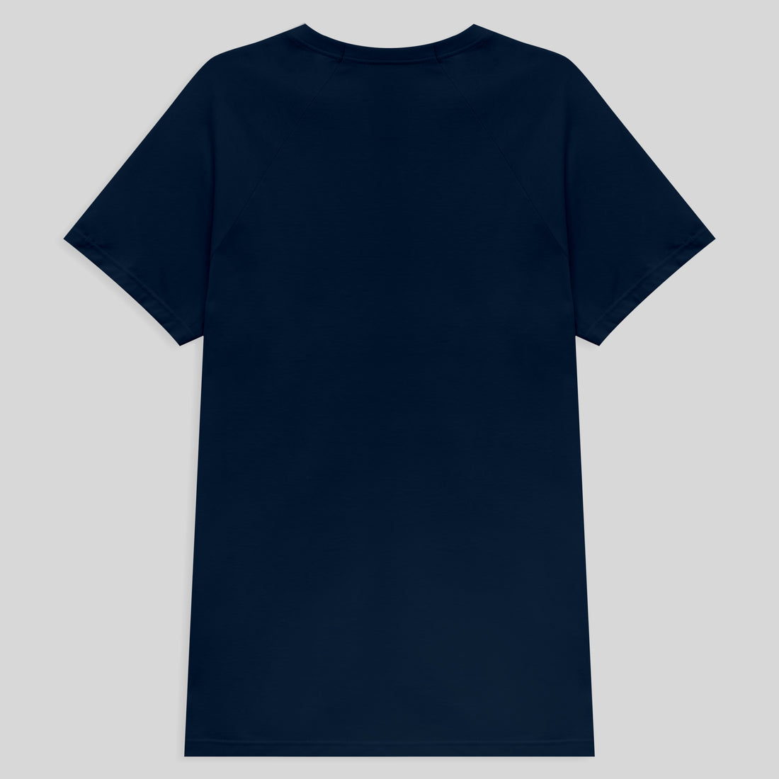 Camiseta Raglan Algodão Premium Masculina - Azul Marinho