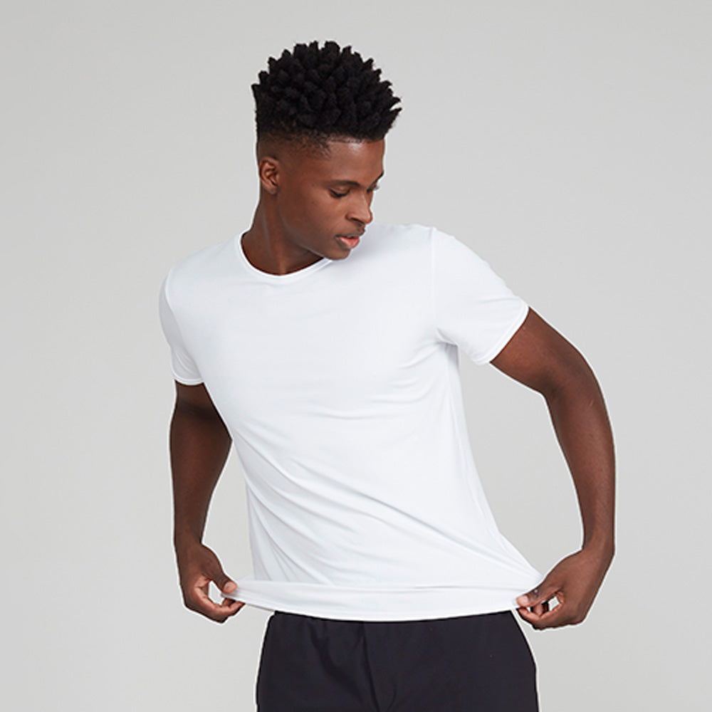 Tech T-Shirt Performance Masculina - Branco