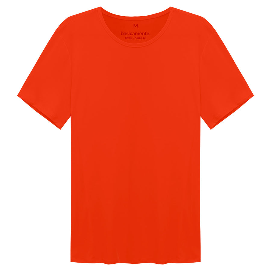Tech T-Shirt Performance Masculina - Laranja