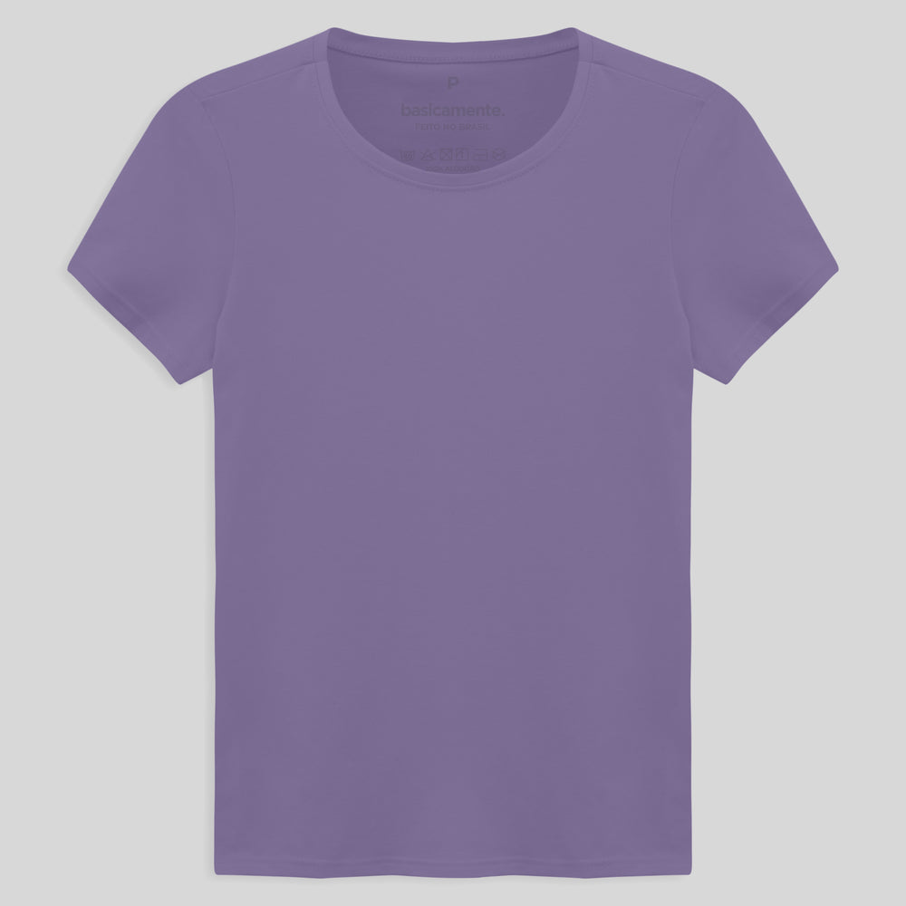 Camiseta Comfort Feminina - Lilás