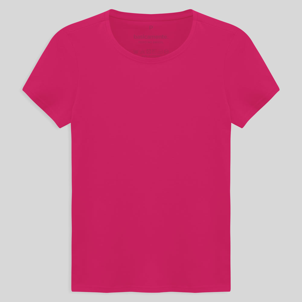 Camiseta Comfort Feminina - Pink