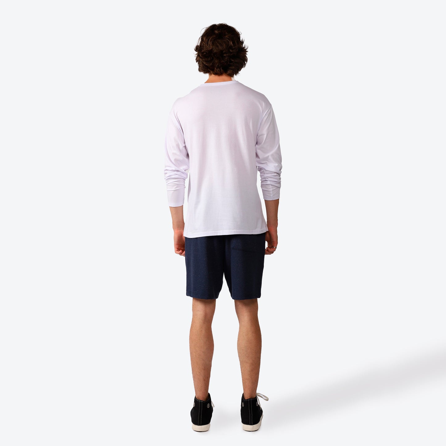 Tech T-Shirt UV Manga Longa Masculina - Branco