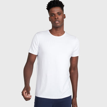 Tech T-Shirt Anti Odor Masculina - Branco