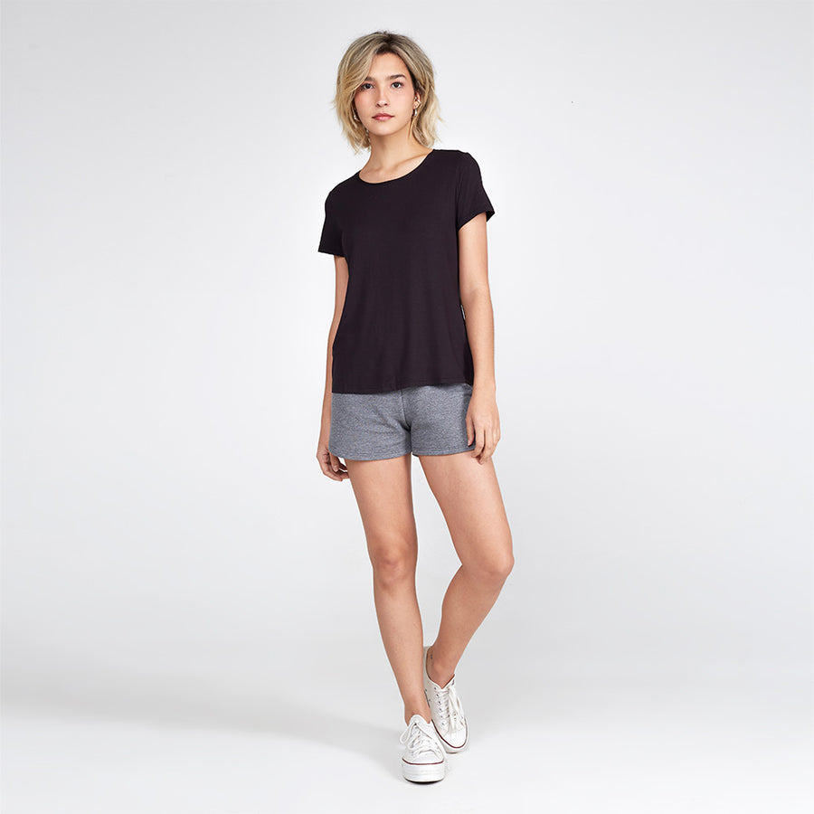 Tech T-Shirt Modal Feminina - Preto