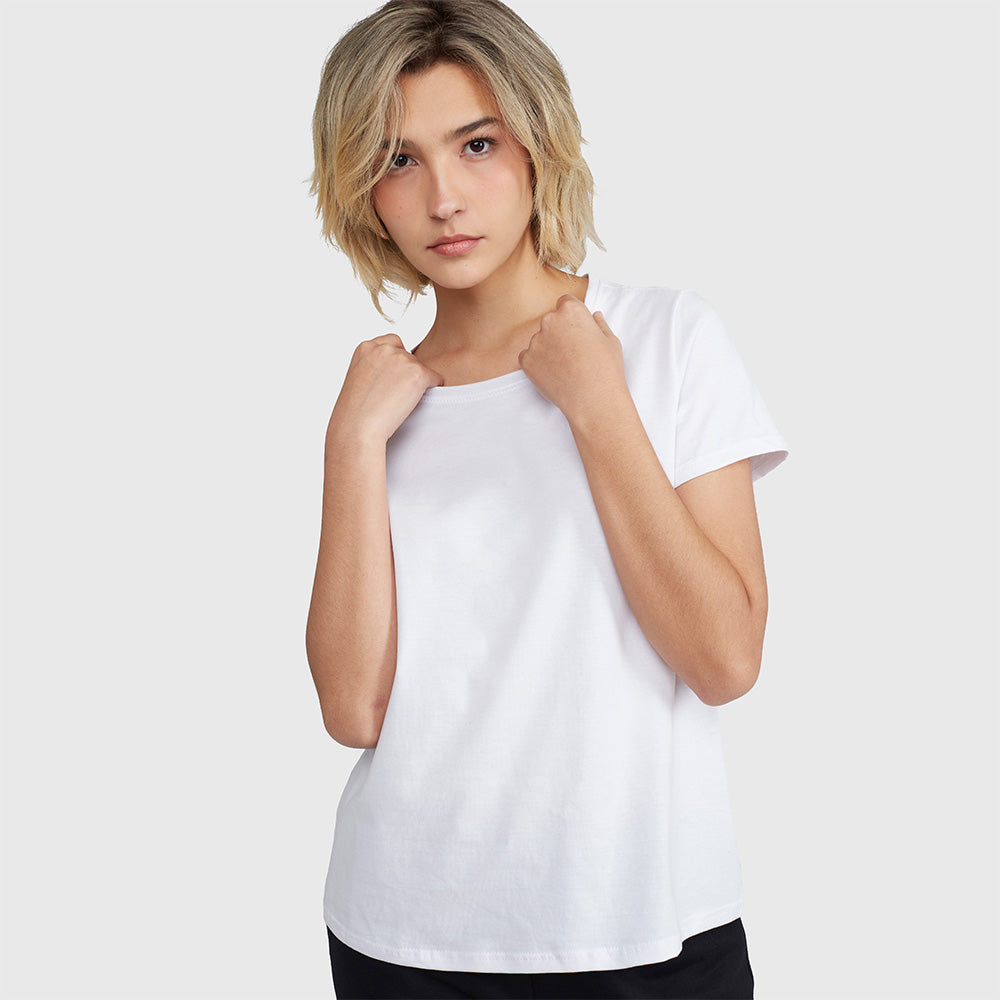 Tech T-Shirt Antiodor Feminina - Branco
