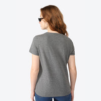 Tech T-Shirt Impermeável Feminina - Mescla Escuro