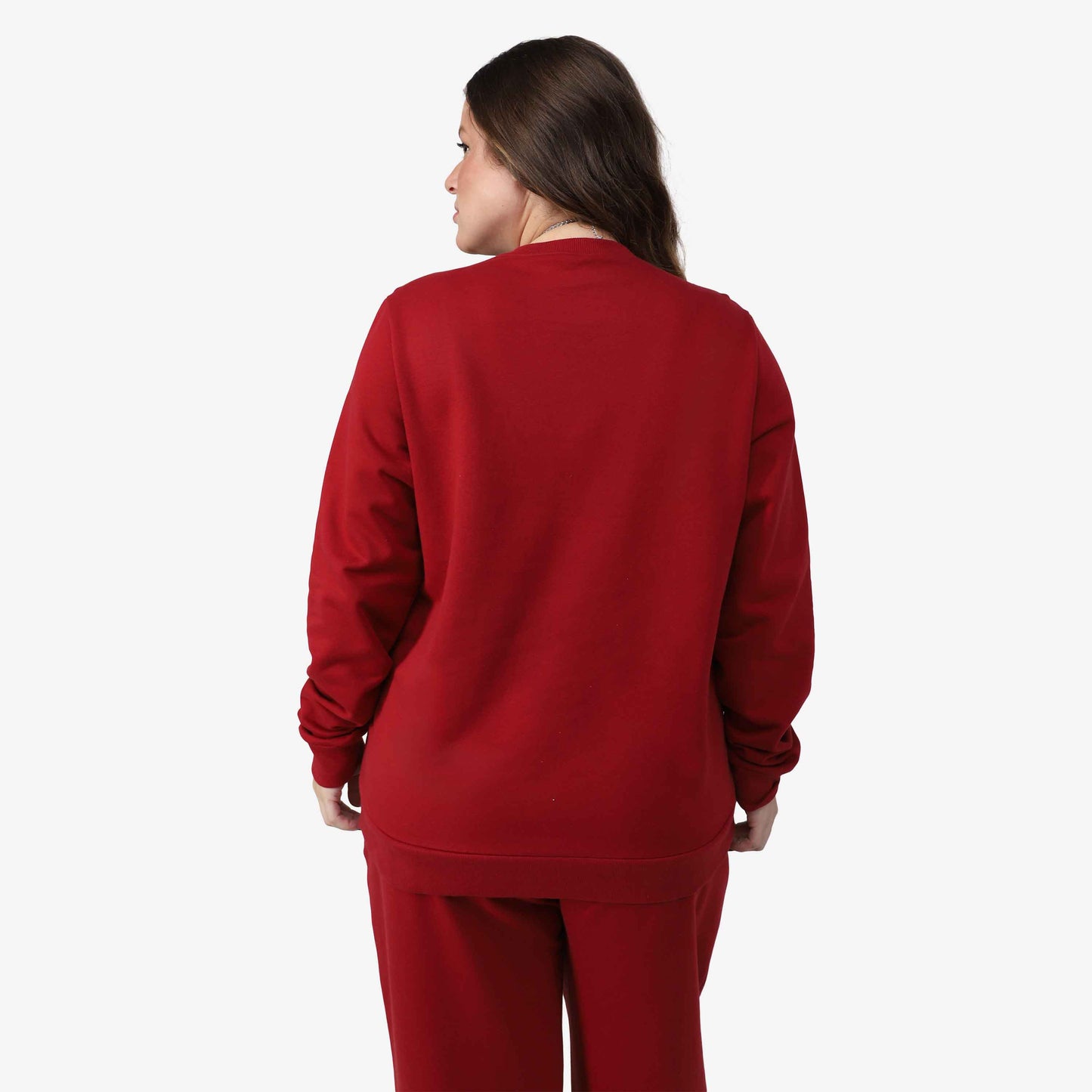 Blusão Tech Impermeável Moletom Flanelado Plus Feminino - Vermelho Escarlate