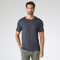 Tech T-Shirt Modal Premium Masculina | Basico.com - Cinza Escuro