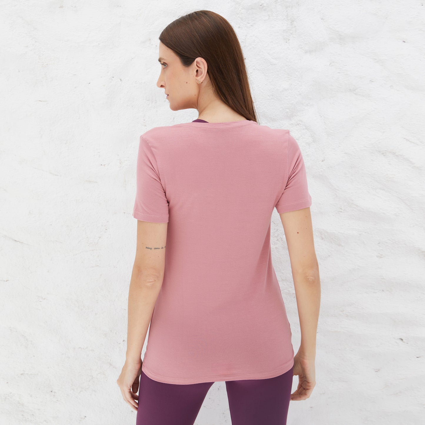 Tech T-Shirt Modal Premium Feminina | Basico.com - Rose