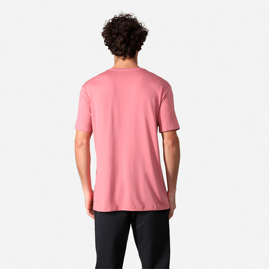 Tech T-Shirt Modal V Masculina - Rose